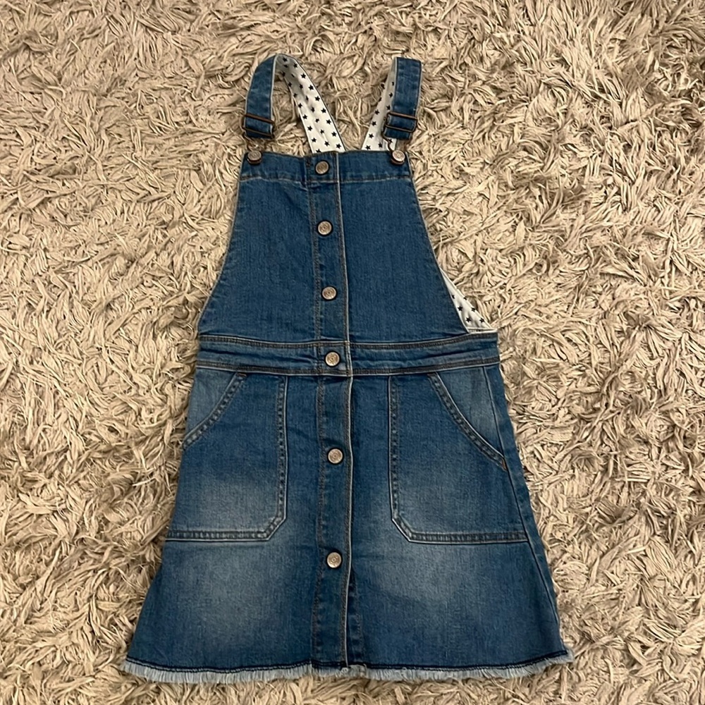 Mini Boden Blue Denim Kids Dress